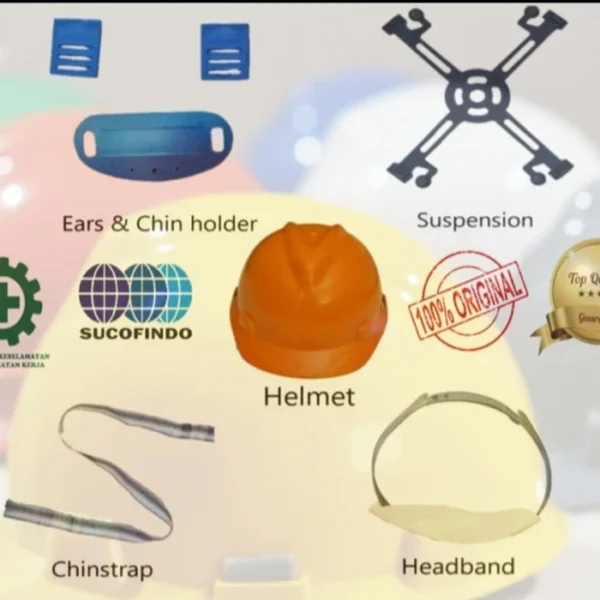 helm safety proyek kontraktor model v (6 warna) helm safety proyek kontraktor model v (6 warna)