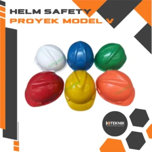 helm safety proyek kontraktor model v (6 warna)