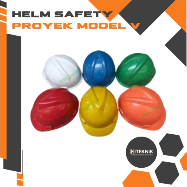 helm safety proyek kontraktor model v (6 warna) helm safety proyek kontraktor model v (6 warna)