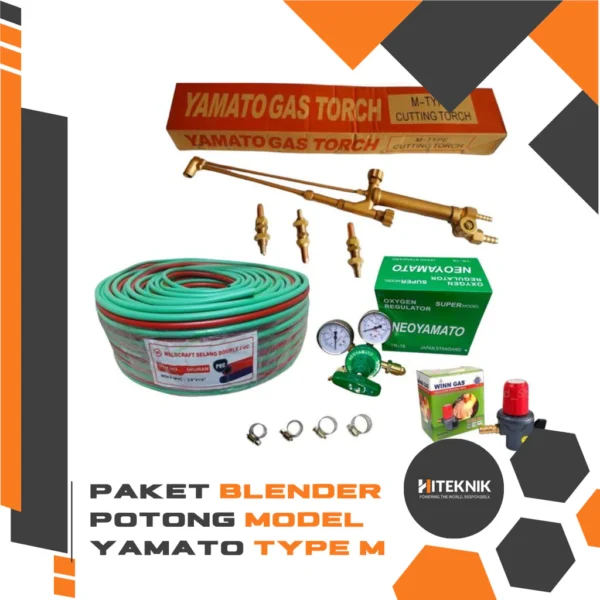 Paket Blender Las Potong Cutting Torch Yamato Type M