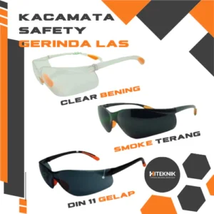 kacamata safety gerinda / las google king fashion