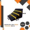 RUBBER WHEEL CHOCK KARET GANJALAN BAN TRUCK BODY BESAR 1KG 3KG 6KG 9KG