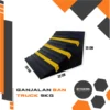 RUBBER WHEEL CHOCK KARET GANJALAN BAN TRUCK BODY BESAR 1KG 3KG 6KG 9KG