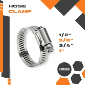klem penjepit selang hose clamp stainless steel