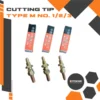 mata blender potong / cutting tip nozzle yamato type m mata blender potong / cutting tip nozzle yamato type m